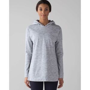 LULULEMON | Cut Above Hoodie in Heathered Space Dyed Gris Women’s Casual Sz. 12